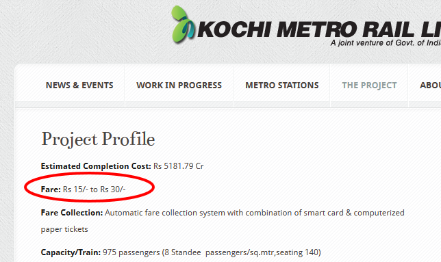 Project Profile - Kochi Metro Rail Ltd